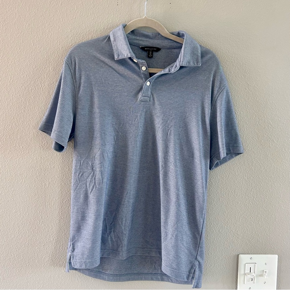 Men’s Medium Banana Republic Blue Polo